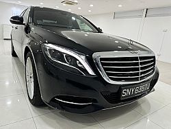 Mercedes Benz S400L R19 LED 2015 Rear Entertainment Black